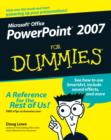 Image for PowerPoint 2007 for dummies