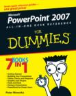 Image for Powerpoint 2007 All-in-one Desk Reference for Dummies
