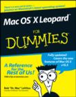 Image for Mac Os X Leopard for Dummies
