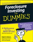 Image for Foreclosure Investing for Dummies