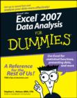 Image for Microsoft Office Excel 2007 data analysis for dummies