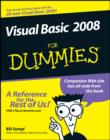 Image for Visual Basic 2008 for dummies