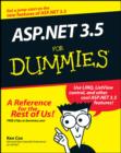 Image for Asp.net 3.5 for Dummies