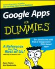 Image for Google Apps for Dummies