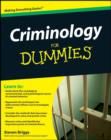 Image for Criminology for Dummies