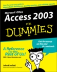 Image for Access 2003 for dummies