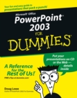 Image for PowerPoint 2003 for dummies