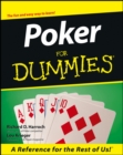 Image for Poker for dummies