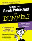 Image for Getting your book published for dummies
