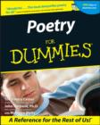 Image for Poetry for dummies