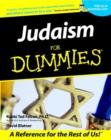 Image for Judaism for Dummies