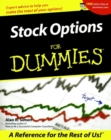 Image for Stock options for dummies