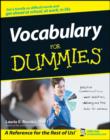 Image for Vocabulary for dummies