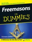 Image for Freemasons for dummies