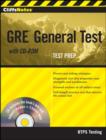 Image for CliffsNotes GRE General Test with CD-ROM