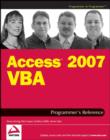 Image for Access 2007 VBA programmer&#39;s reference