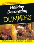 Image for Holiday decorating for dummies