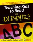 Image for Teaching kids to read for dummies