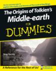 Image for The origins of Tolkien&#39;s Middle-earth for dummies