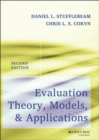 Image for Evaluation theory, models, and applications