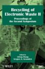 Image for Recycling of Electronic Waste II : Proceedings of the Second Symposium