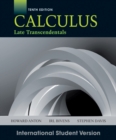 Image for Calculus Late Transcendentals, International Student Version