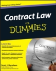 Image for Contract Law For Dummies
