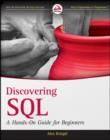 Image for Discovering SQL: a hands-on guide for beginners