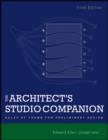 Image for The architect&#39;s studio companion: rules of thumb for preliminary design
