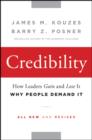 Image for Credibility: how leaders gain and lose it : why people demand it : 244