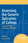 Image for Assessing the Generic Outcomes of College