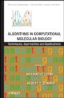 Image for Algorithms in Computational Molecular Biology: Techniques, Approaches and Applications