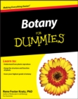 Image for Botany for dummies