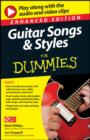Image for Guitar Songs and Styles For Dummies, Enhanced Edition