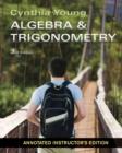 Image for Algebra and Trigonometry AIE