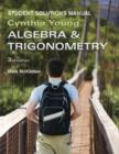 Image for Algebra and trigonometry: Student solutions manual