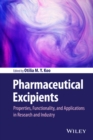Image for Pharmaceutical Excipients
