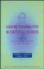 Image for Leading personalities in statistical sciences: from the 17th century to the present