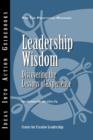 Image for Leadership wisdom: discovering the lessons of experience