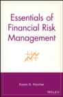 Image for Essentials of Financial Risk Management : 32