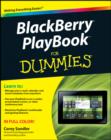Image for Blackberry Playbook for Dummies