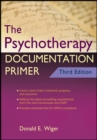 Image for The psychotherapy documentation primer