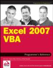 Image for Excel 2007 VBA: Programmer&#39;s Reference