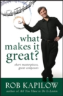 Image for What makes it great?: short masterpieces of great composers