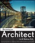 Image for Becoming an architect: a guide to careers in design