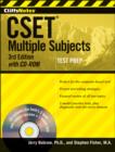 Image for CliffsNotes CSET: Multiple Subjects with CD-ROM: 3rd Edition
