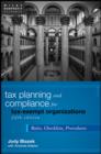 Image for Tax planning and compliance for tax-exempt organizations: rules, checklists, procedures