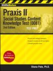 Image for Praxis II: social studies content knowledge test (0081)