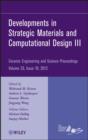 Image for Developments in Strategic Materials and Computational Design III, Volume 33, Issue 10