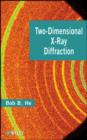Image for Two-dimensional X-ray Diffraction